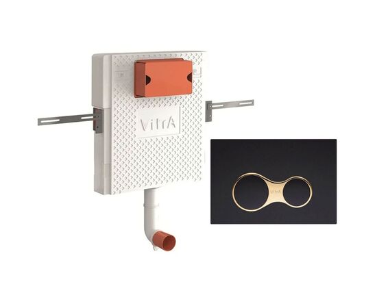 Инсталляция 3в1 vitra 742-1740-01 с кнопкой 740-0421 в Актау фото № 1
