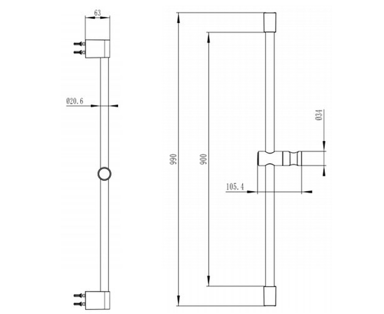 Душевoй гарнитур villeroy boch embrace plus tvs1089000161 110 в Актау фото № 3