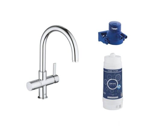 смеситель для кухни grohe blue pure 119711 с фильтром для очистки воды в Актау фото № 1