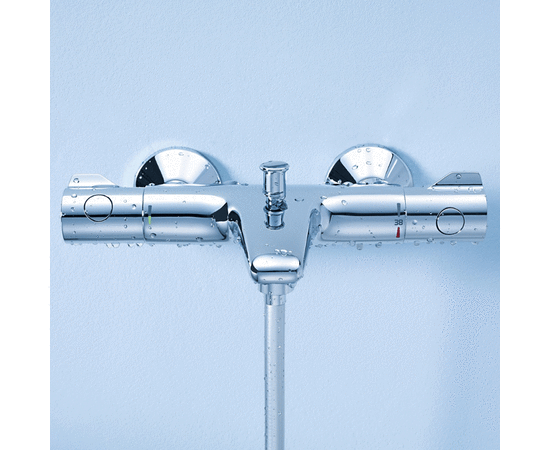 смеситель для ванны grohe grohtherm 34567000 термостатический в Актау фото № 2