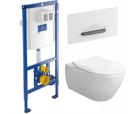 Комплект 4в1 villeroy&boch subway 2.0 5614r201 92216168 в Актау фото № 1