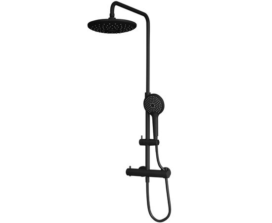 Душевая система vitra aquaheat bliss a4720536175 черная матовая в Актау фото № 1