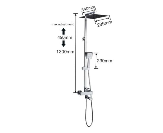 Душевая система frap f2415-2 в Актау фото № 2
