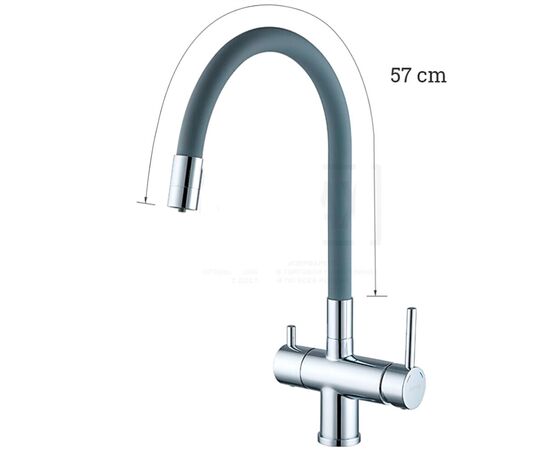 смеситель для кухни gappo g4398-30 в Актау фото № 3