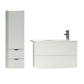 Комплект мебели vitra aqua 5496554974 80см белый в Актобе фото № 1