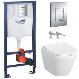 унитаз с инсталляцией 5в1 grohe rapid sl 38772001 (integra 7040) в Актобе фото № 1