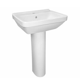 раковина vitra integra 7050b003-0001 60см с пьдесталом (комплект) в Актобе фото № 1