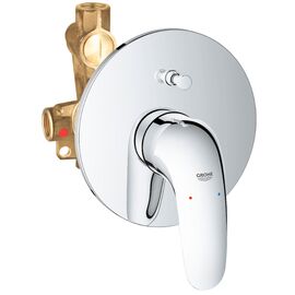 Cмеситель для ванны grohe eurostyle 23730003 со встраиваемым механизмом, хром в Актобе фото № 1