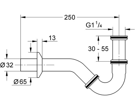 сифон для биде grohe 28946000 в Актобе фото № 2