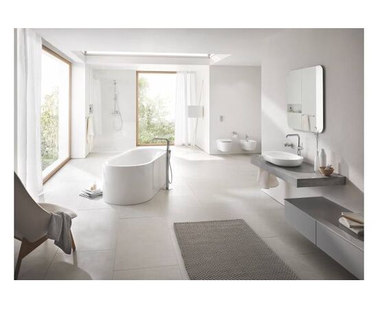 свободностоящая раковина grohe essence ceramic, 60 см, альпин-белый (3960800h) в Актобе фото № 3