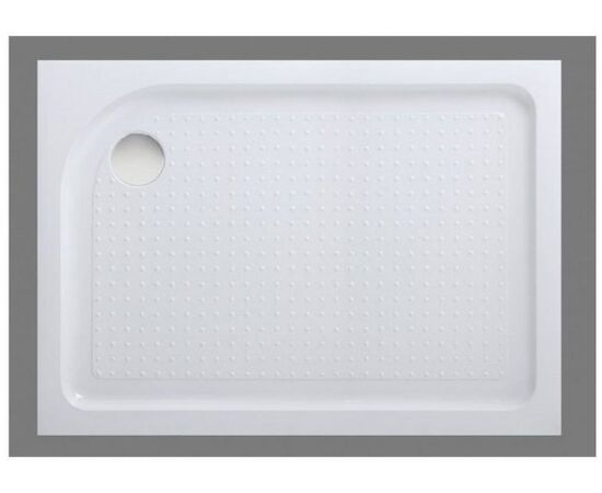 Душевой поддон belbagno tray-bb-ah-100/80-15-w-l (левый) в Актобе фото № 1