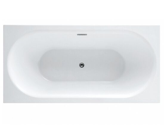 Ванна акриловая aquanet ideal 180 x 90 см 00242514, белая в Актобе фото № 1