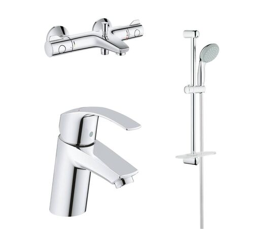 Набор смесителей grohe eurosmart 124422 3в1 в Актобе фото № 1