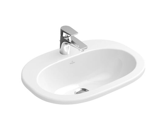 раковина встраиваемая villeroy&boch o.novo 41615601 56х40.5 см белая в Актобе фото № 1