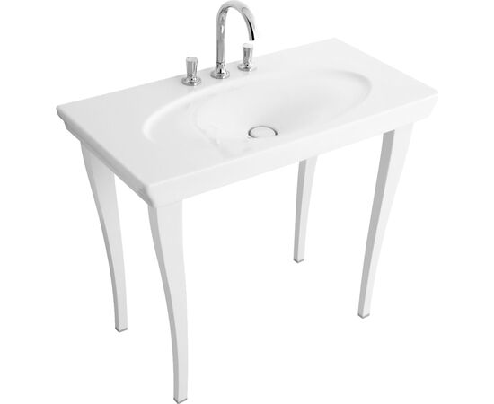 раковина villeroy & boch la belle 6124 11r1 alpin ceramicplus в Актобе фото № 2