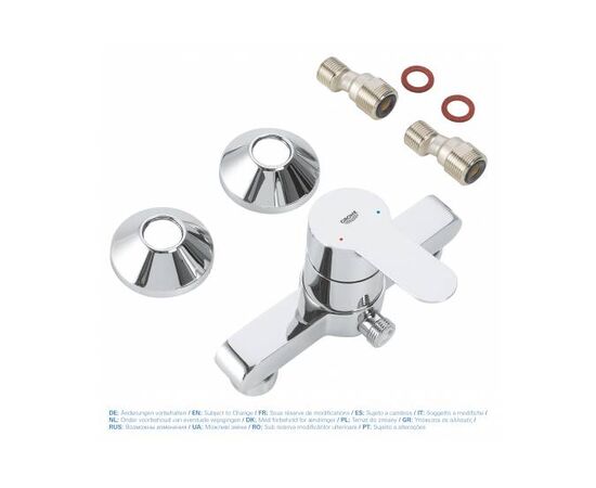 смеситель для душа grohe bauedge 23333000 однорычажный , dn 15 в Актобе фото № 2