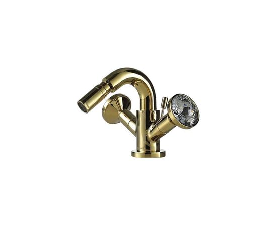 смеситель для биде bravat polar nuovo f32680g-1 swan gold swarovski золото в Актобе фото № 1