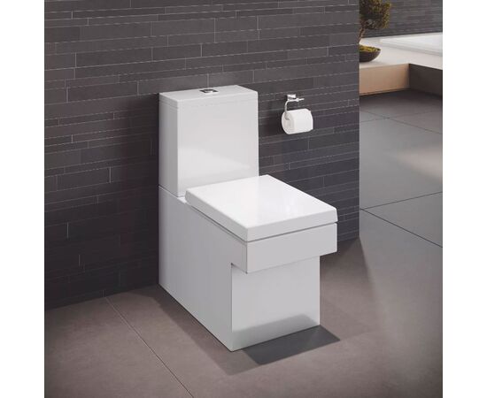 унитаз напольный grohe cube ceramic 3948400h безободковый в Актобе фото № 2