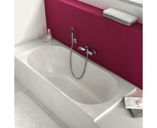 Ванна квариловая villeroy&boch oberon ubq180obe2v-01 180x80  с ножками в Актобе фото № 3