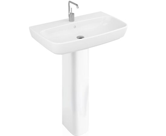 раковина vitra shift 4384b003-0001 80 см c пьедесталом в Актобе фото № 1