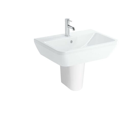 раковина подвесная vitra integra 7051b003-0001 65см на полуножке в Актобе фото № 1