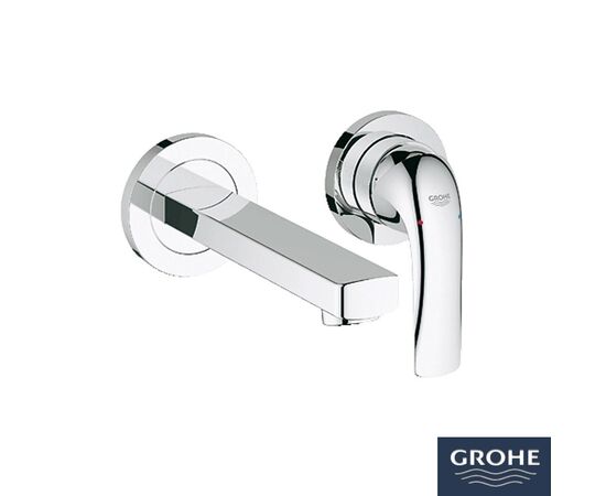 20288000 grohe baucurve ohm смеситель для раковины на 2 отверстия из стены в Актобе фото № 1