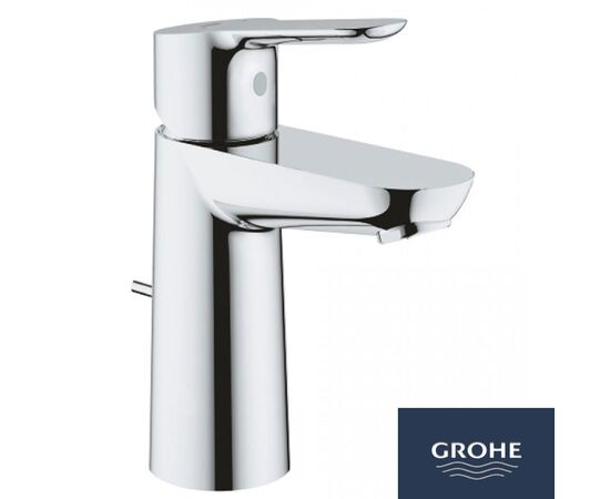 233328000 grohe bauedge смеситель однорычажный для раковины dn 15 s-size с донным клапаном в Актобе фото № 1