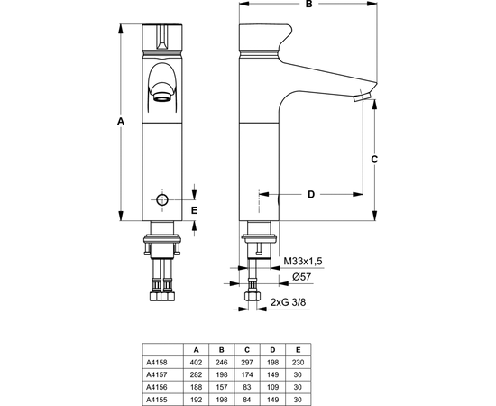 смеситель электронный ideal standard ceraplus a4158aa для раковины в Актобе фото № 2