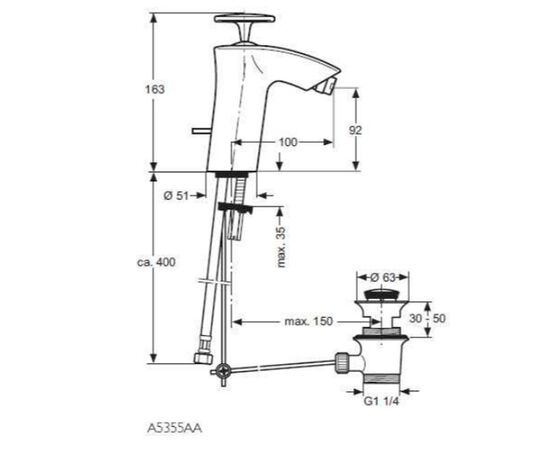 смеситель для биде ideal standard venice a5355aa в Актобе фото № 2