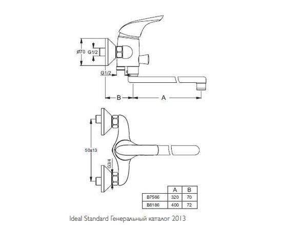 смеситель для ванны ideal standard ceraplan new b7566aa в Актобе фото № 2