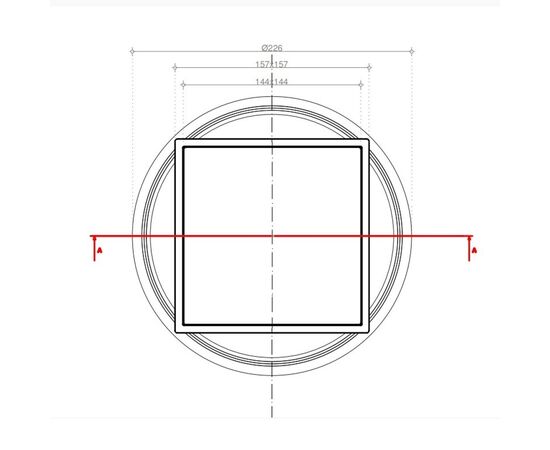 Душевой трап pestan confluo standart plate 13702556 15x15 в Актобе фото № 4