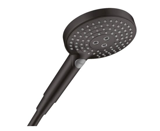 Душевая лейка hansgrohe raindance select s 120 3jet 26530670 черный матовый в Актобе фото № 1