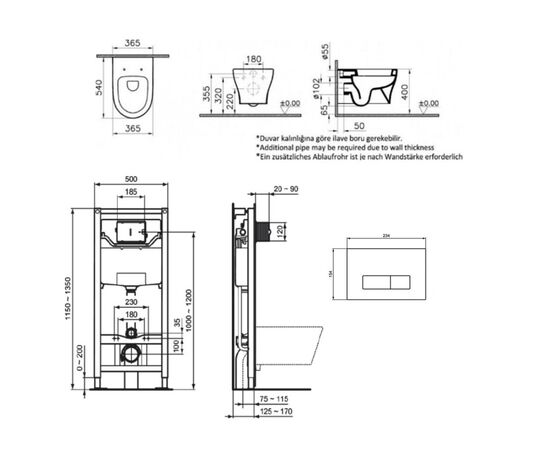 унитаз с инсталляцией 4в1 vitra 4449b003-0101 r020467 r0121aa slim lift в Актобе фото № 2