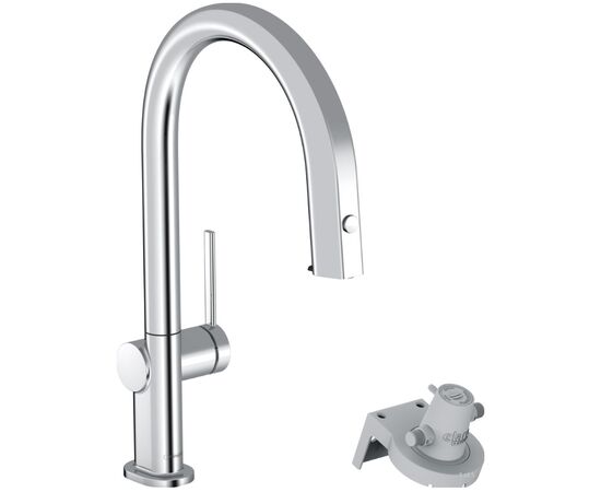 смеситель для кухни hansgrohe aquiturra m91 76803000 хром в Актобе фото № 1