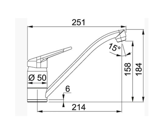 смеситель для кухни franke novara plus 115.0470.660, графит в Актобе фото № 2