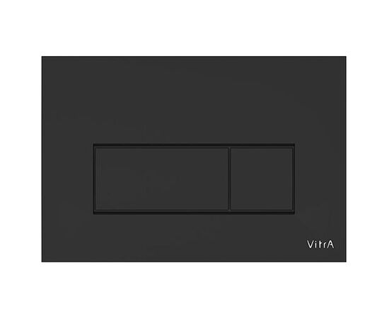 Клавиша смыва vitra root square 740-2311 черный матовый в Актобе фото № 1