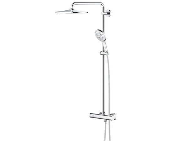 Душевая система с термостатом grohe rainshower smartactive 310 26647000, хром в Актобе фото № 1