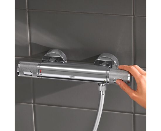 термостат для душа grohe grohtherm 1000 performance 34776000, хром в Актобе фото № 2