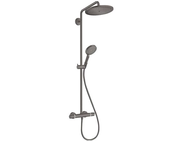 Душевая система hansgrohe croma 26890340 select s, термостат, чёрный хром в Актобе фото № 1