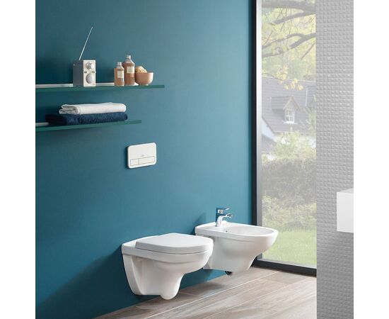 унитаз подвесной villeroy boch o. novo 5660d301 безободковый в Актобе фото № 3