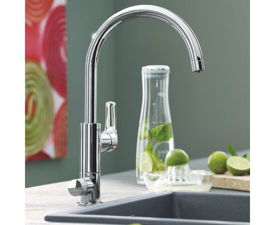 смеситель для кухни grohe blue pure eurosmart 119708 с фильтром для очистки воды в Актобе фото № 2