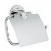 Держатель туалетной бумаги  grohe essentials 40367001 с крышкой цвет хром в Астане фото № 1
