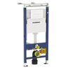 Инсталляция geberit duofix plattenbau 458.125.11.1 3в1 с белой кнопкой delta 51 в Астане фото № 1