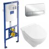 унитаз с инсталляцией 5в1 villeroy & boch o.novo + viconnect в Астане фото № 1