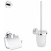Набор аксессуаров 3в1 grohe city 40407001 (ёршик, крючек, держатель для бумаги) в Астане фото № 1