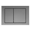Клавиша смыва cersanit link m05 p-bu-m05/cm матовый хром в Астане фото № 1