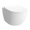 унитаз подвесной vitra 4448b003-0075 sento. тонкая крышка с микролифтом (комплект) в Астане фото № 1