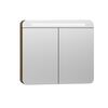 Зеркальный шкаф  vitra nest 80см  56175 с подсветкой, цвет натуральная древесина в Астане фото № 1