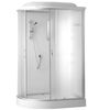 Душевая кабина erlit 120x80 er4512pr-c3 низкий поддон, светлое стекло, правосторонняя в Астане фото № 1