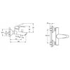 смеситель для ванны vitra dynamic s a40953 в Астане фото № 1